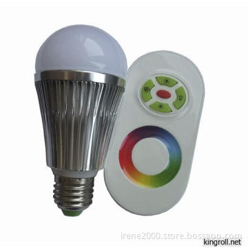 RGB Dimmable Bulb Cr01 RF Remote 6 W LED Bulb